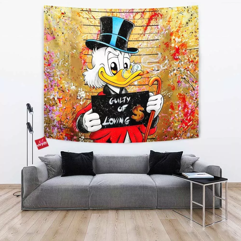 McDuck Scrooge Tapestry