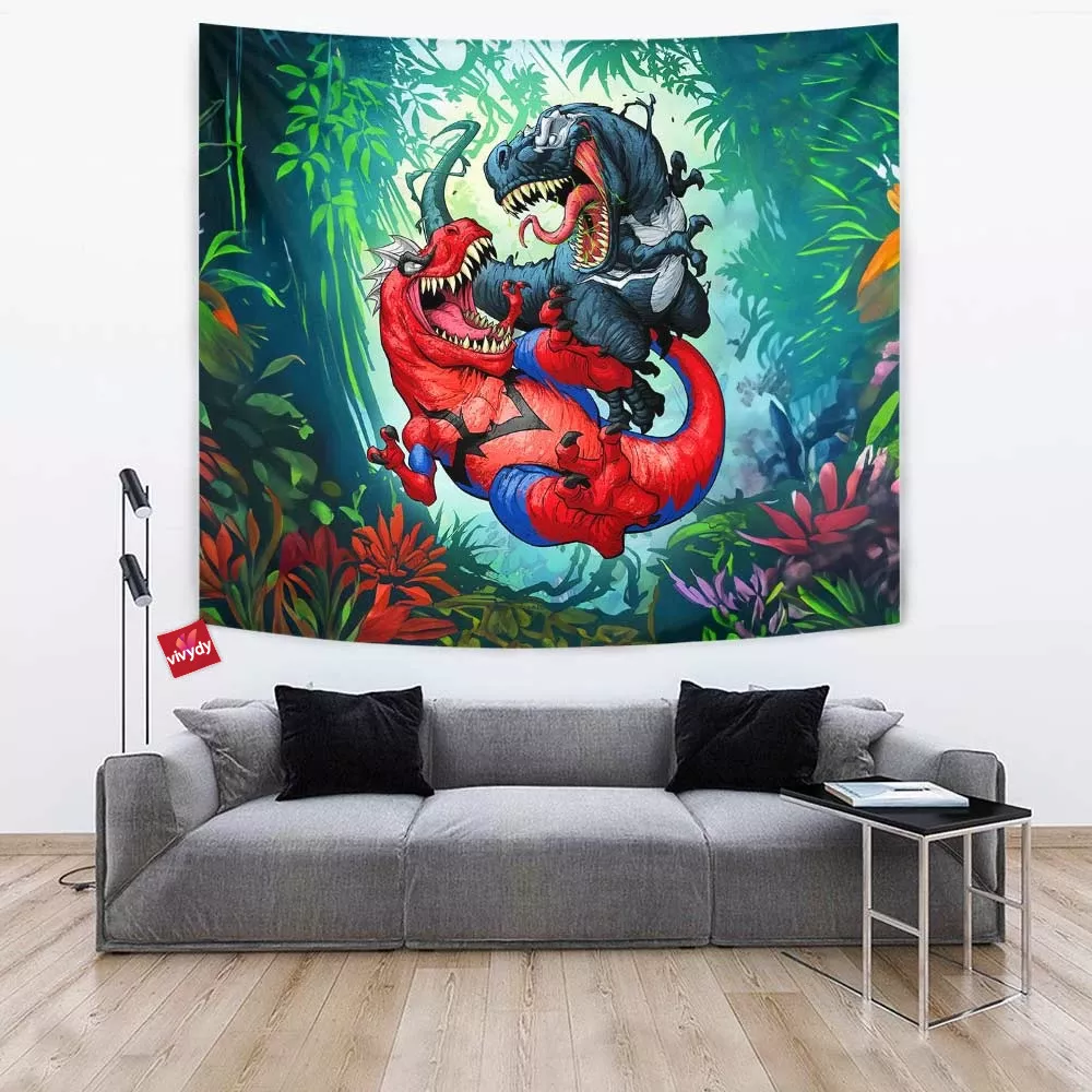 Dinosaur Venom Tapestry