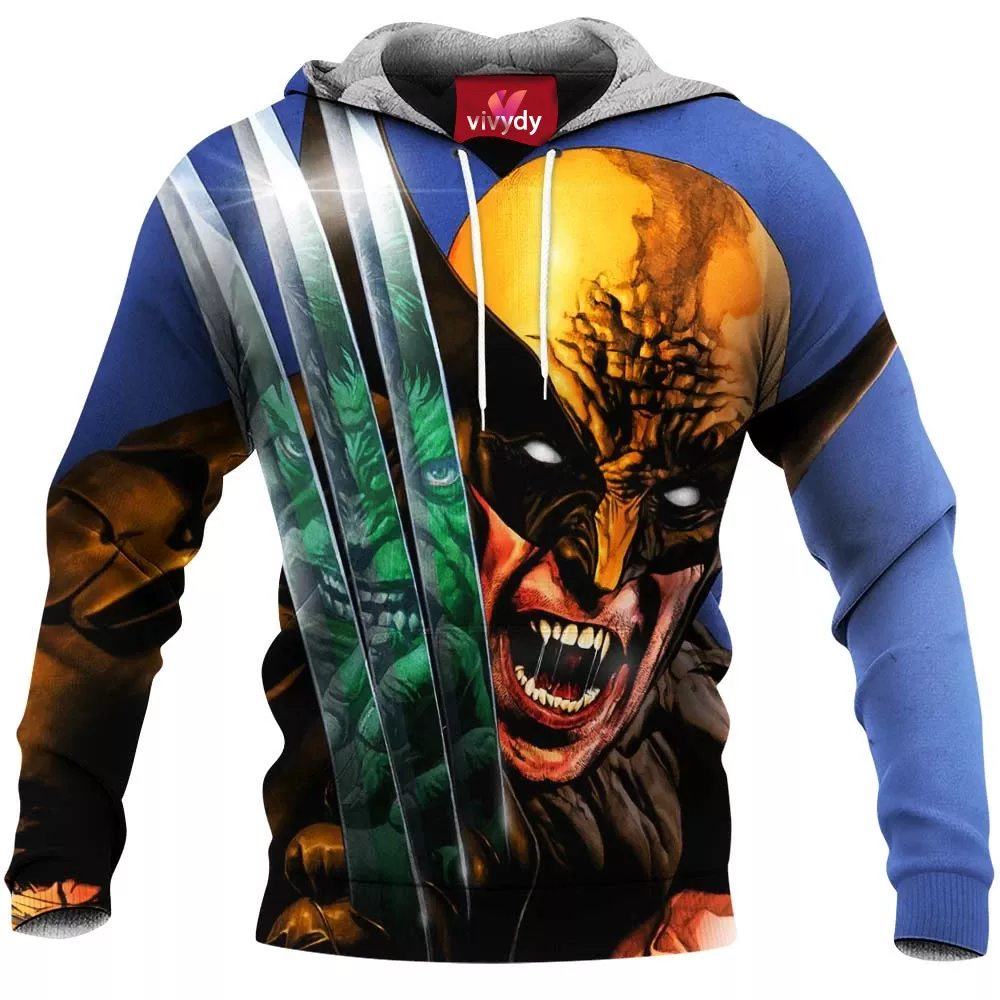 Hulk Wolverine Hoodie