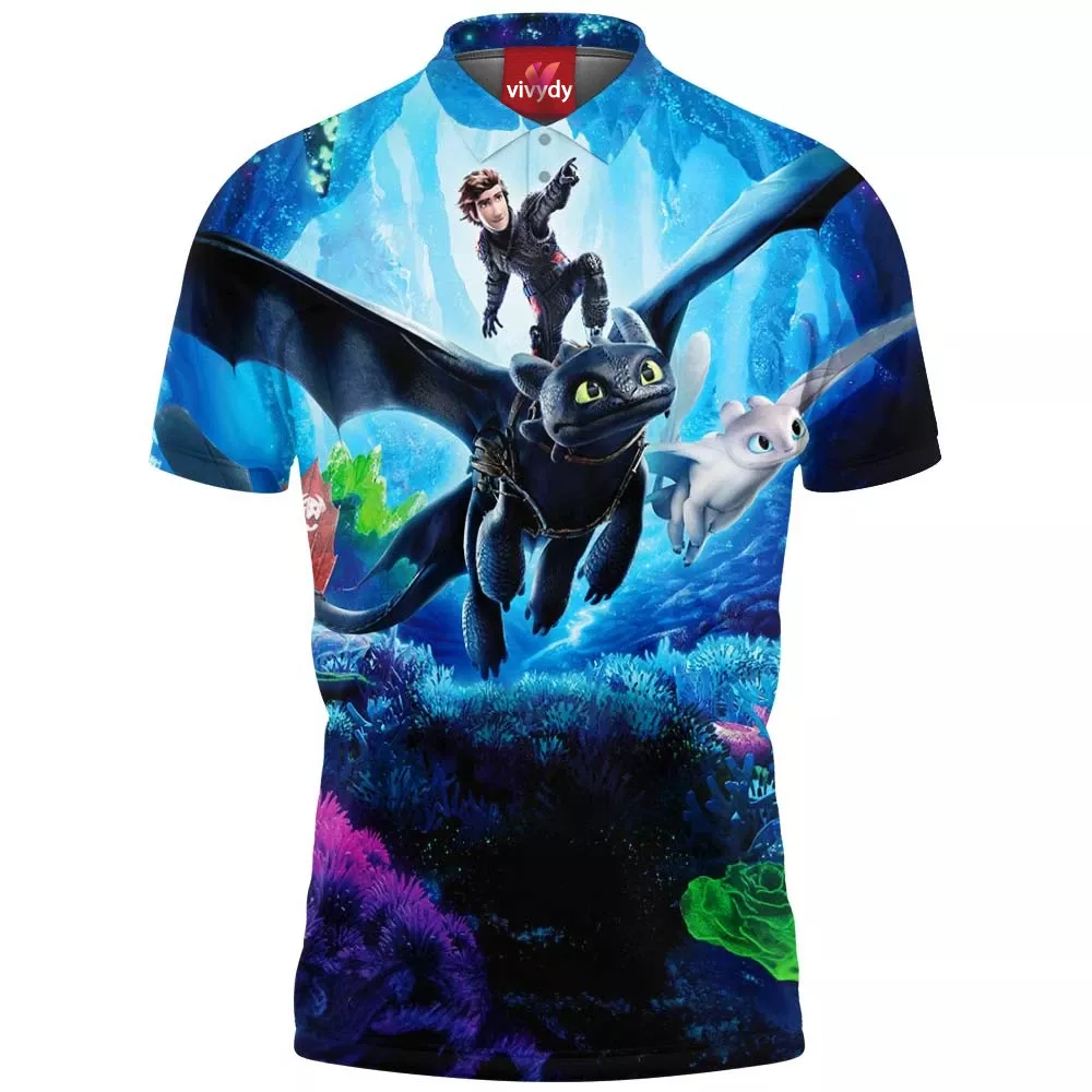 How To Train Your Dragon Polo Shirt