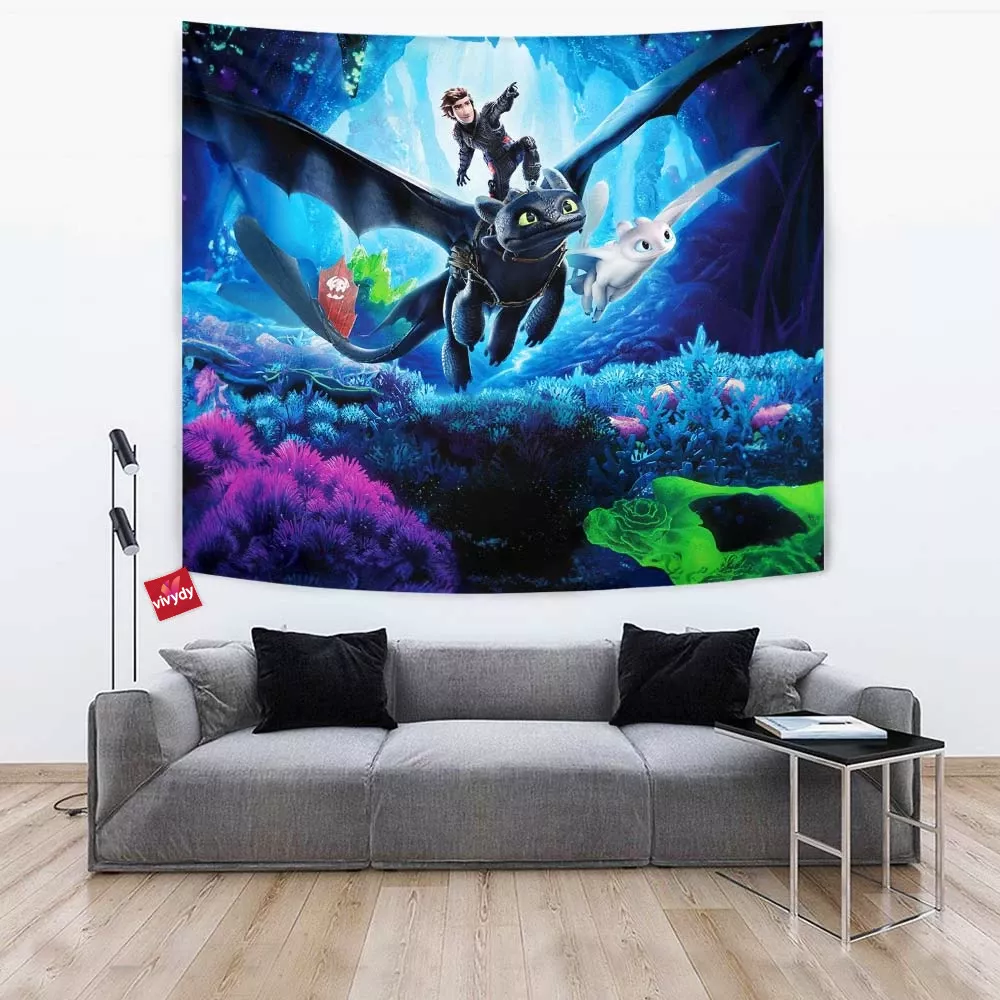 How To Train Your Dragon Tapestry