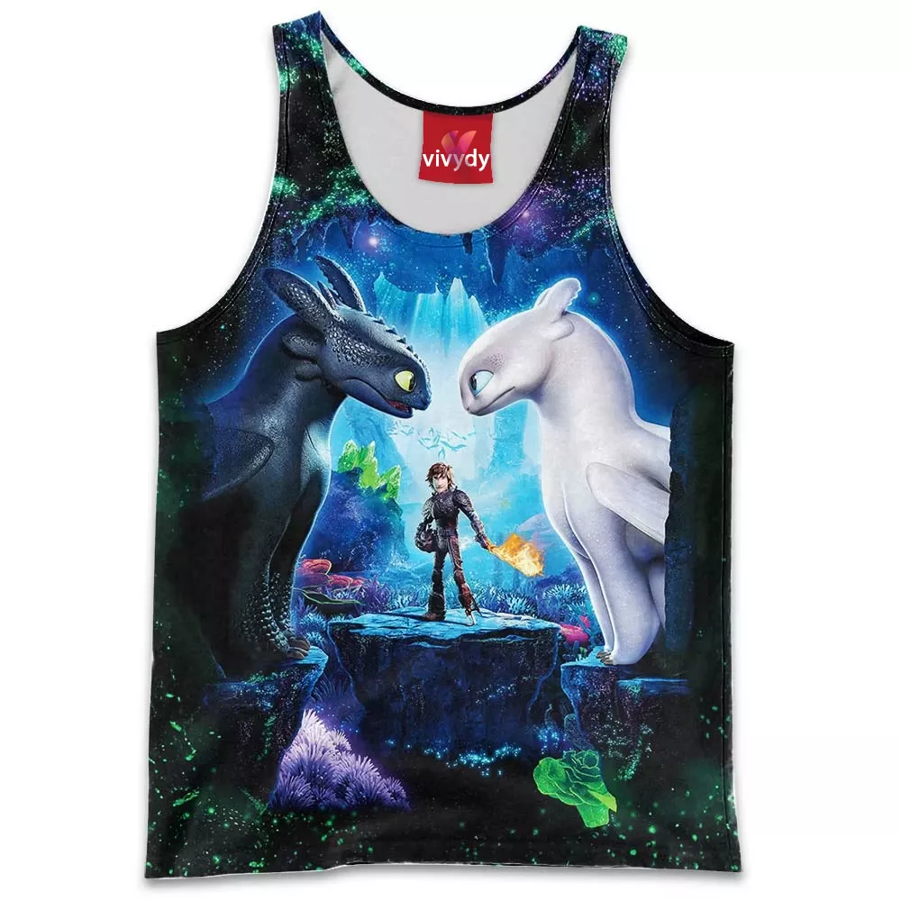 Night Light Fury Tank Top