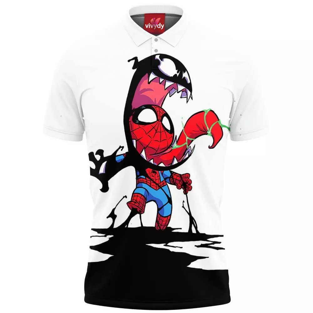 Venom x Spider-man Polo Shirt