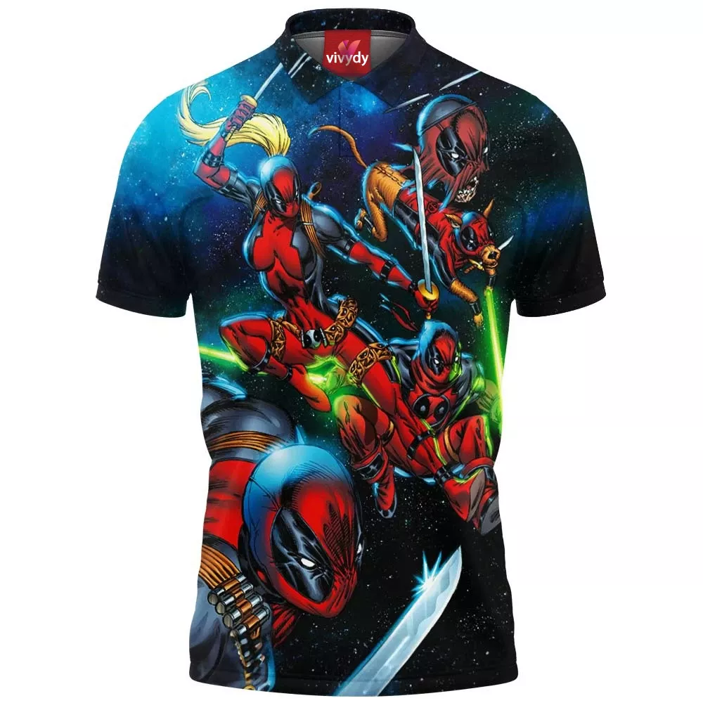 Deadpool Polo Shirt