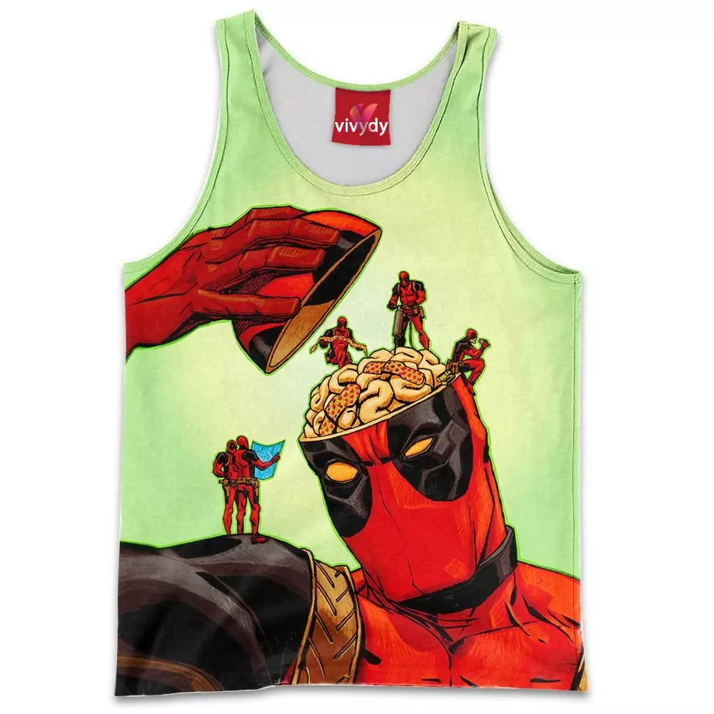 Deadpools Brain Tank Top