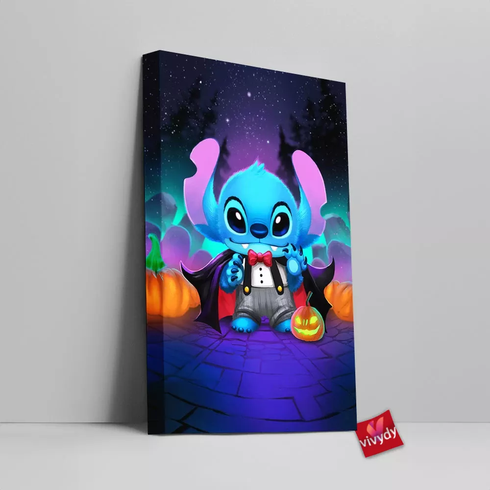 Halloween Stitch Canvas Wall Art