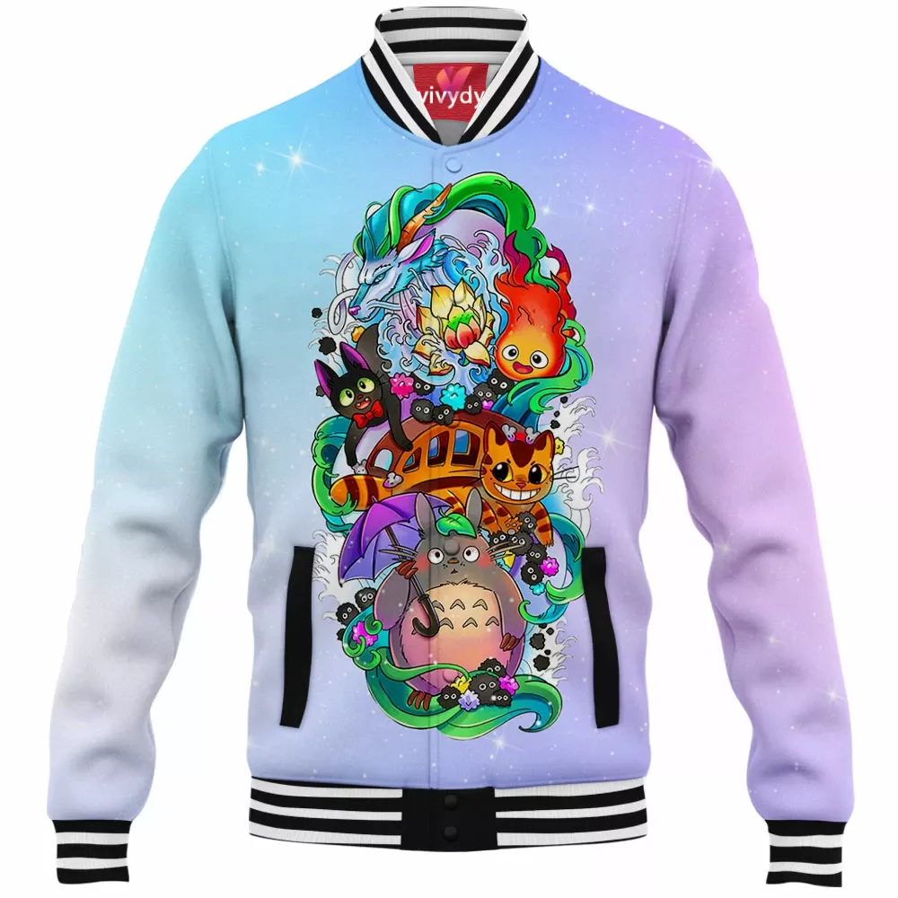 Studio Ghibli Baseball Jacket