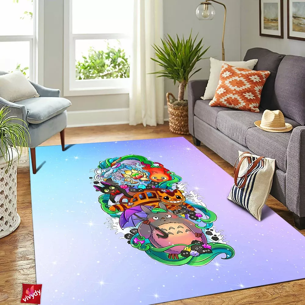 Studio Ghibli Rectangle Rug