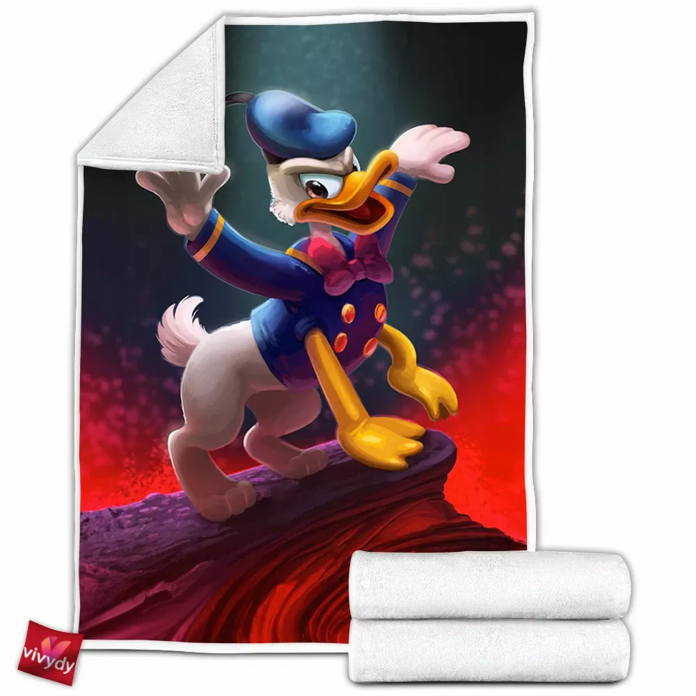 Donald Duck Fleece Blanket