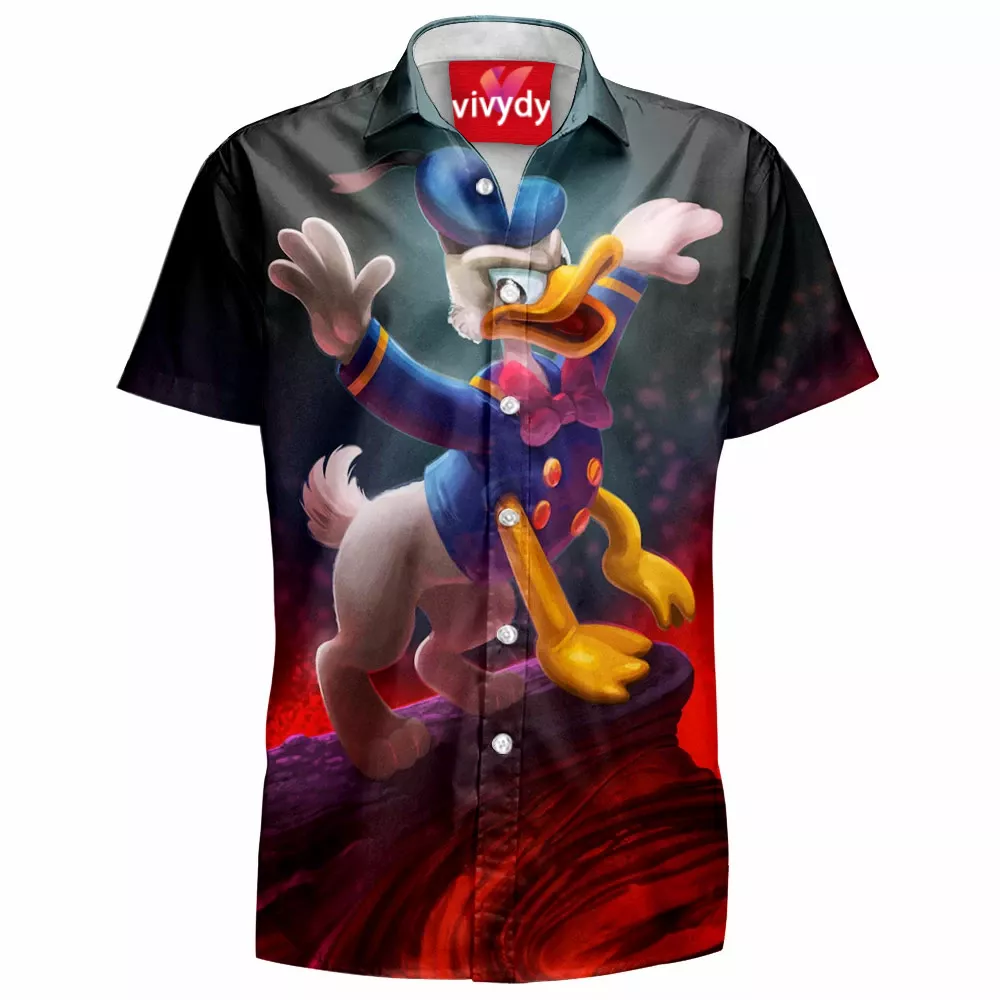 Donald Duck Hawaiian Shirt