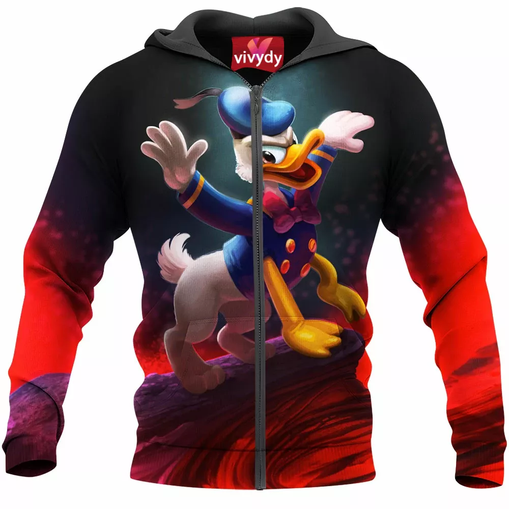 Donald Duck Zip Hoodie