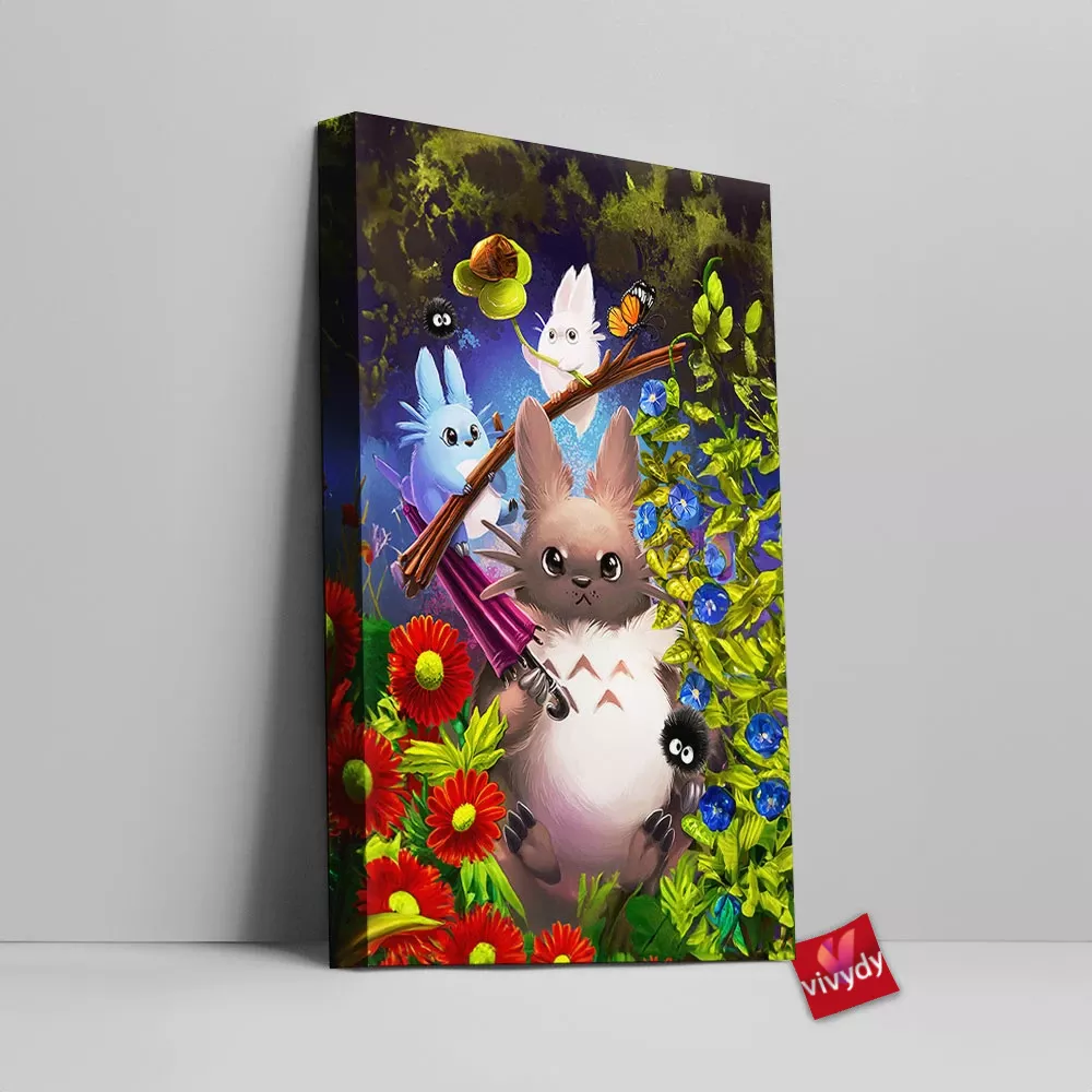 My Neighbor Totoro Canvas Wall Art