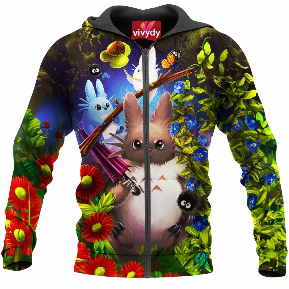 My Neighbor Totoro Zip Hoodie