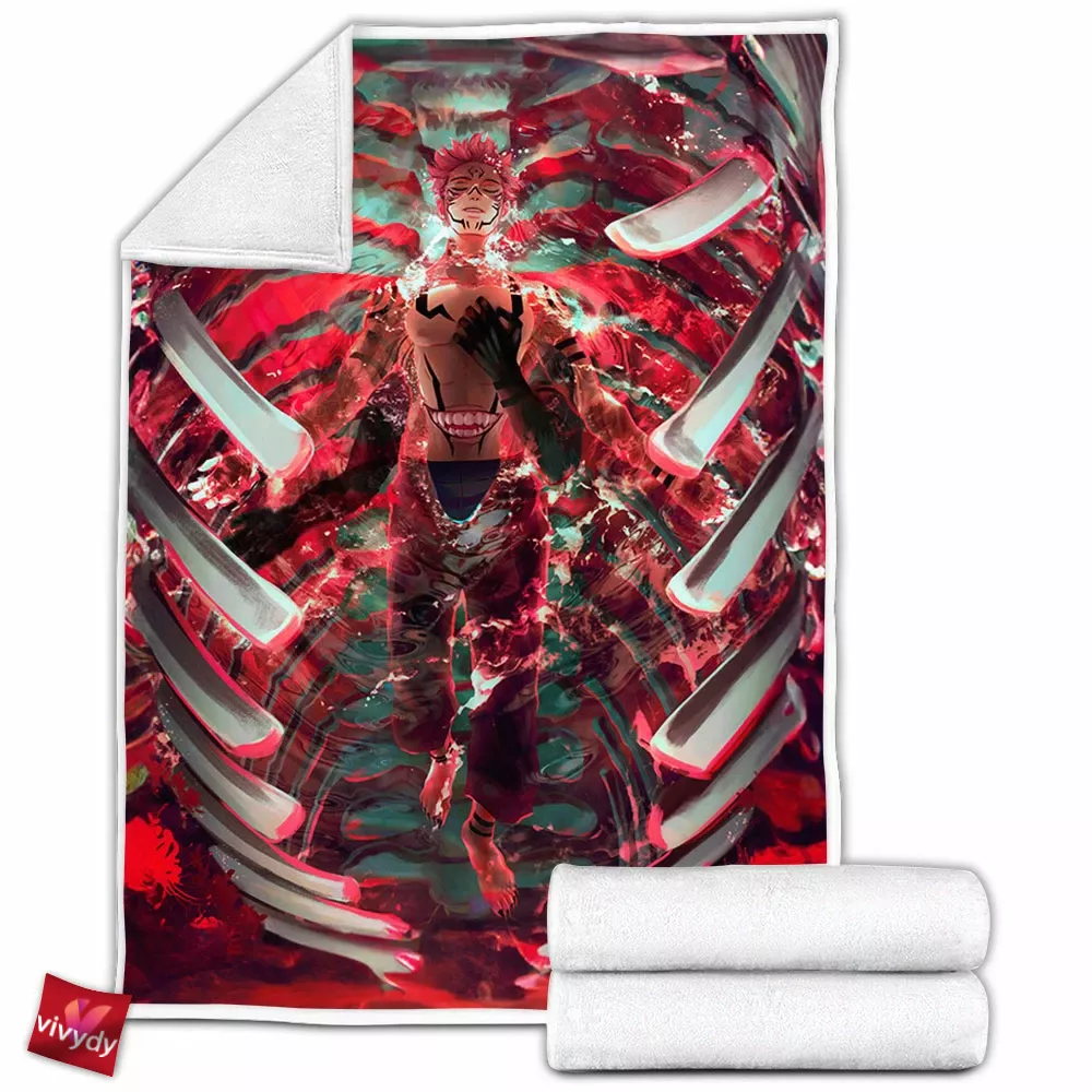 Domain Sukuna Fleece Blanket