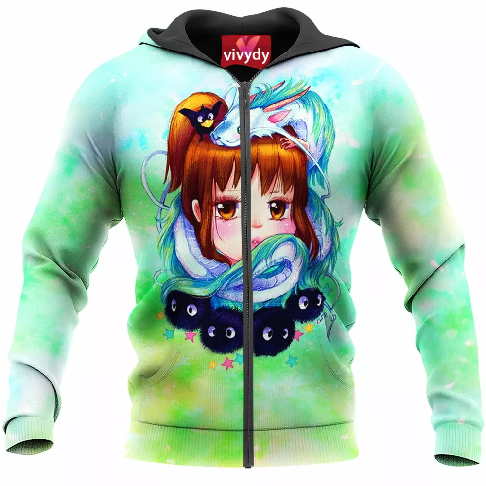 Spirited Away Zip Hoodie