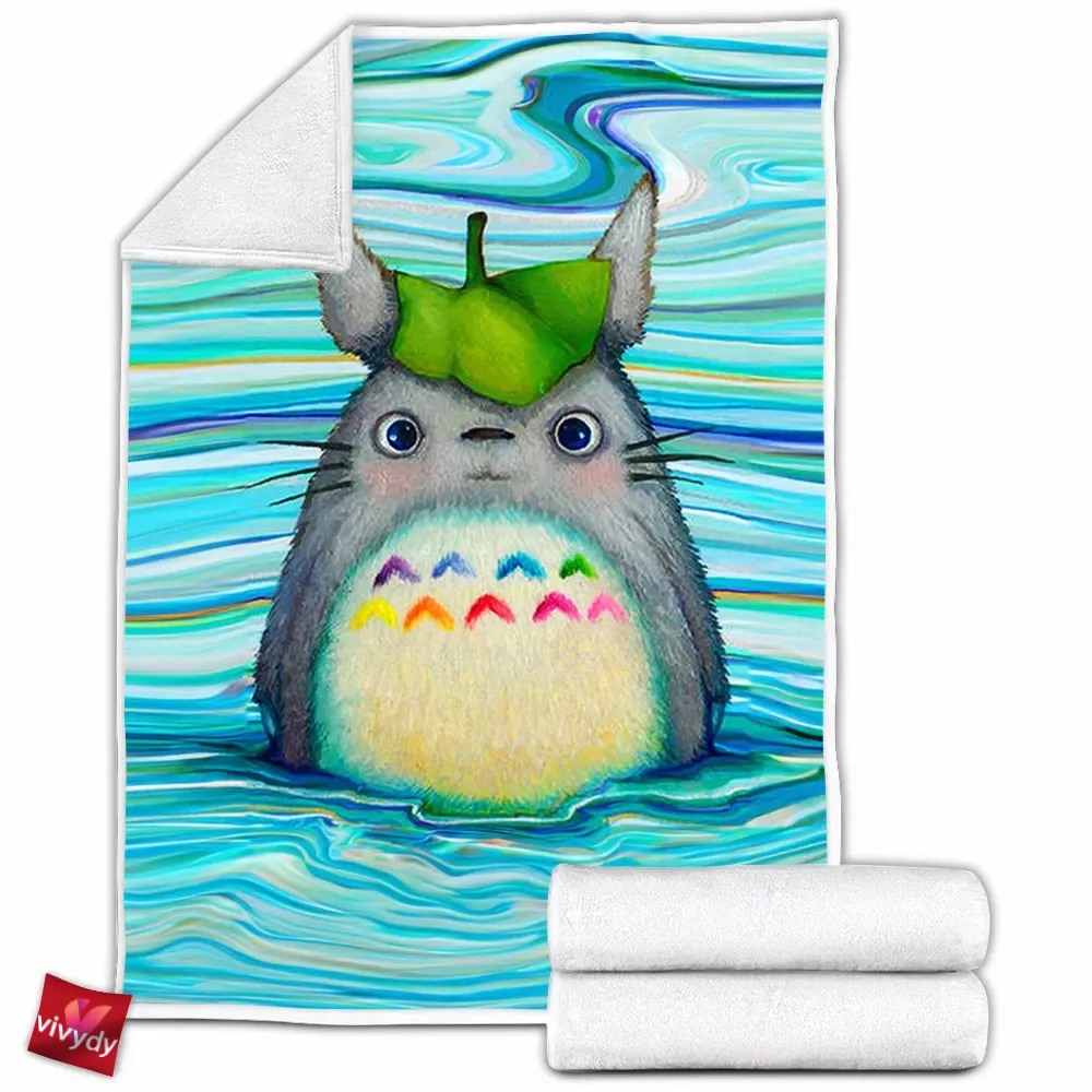 My Neighbor Totoro Fleece Blanket