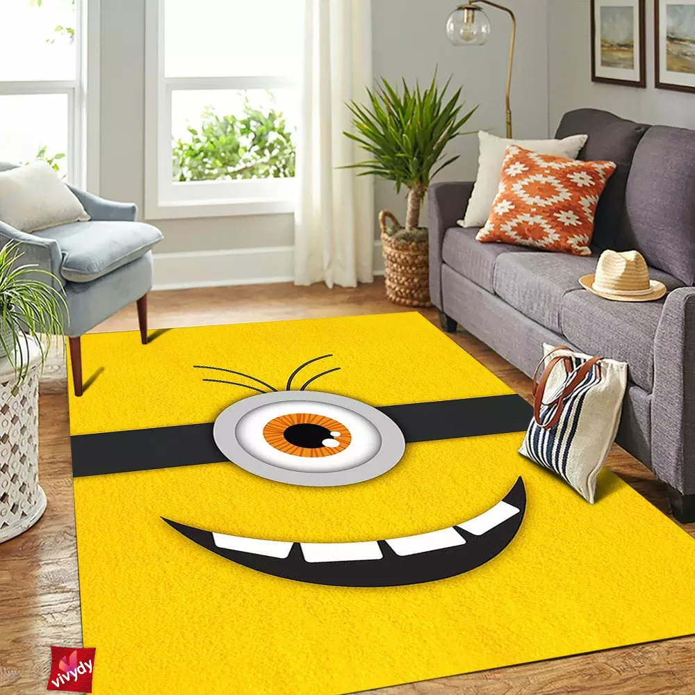 Happy Minion Rectangle Rug