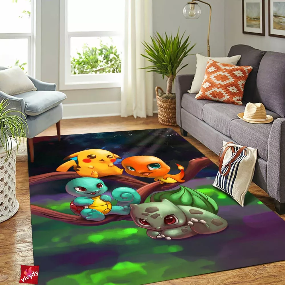 Gen 1 Pokemon Rectangle Rug