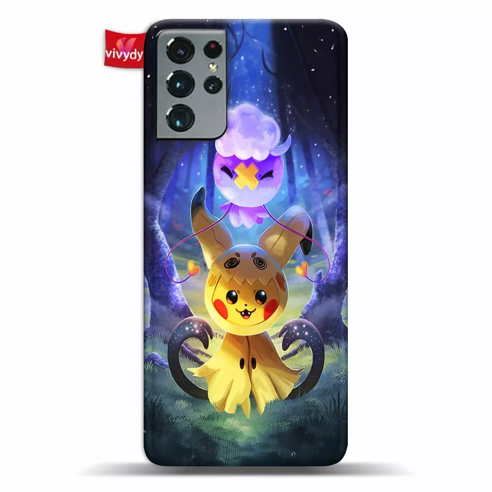 Spooky Drifloon Pikachu Phone Case Samsung