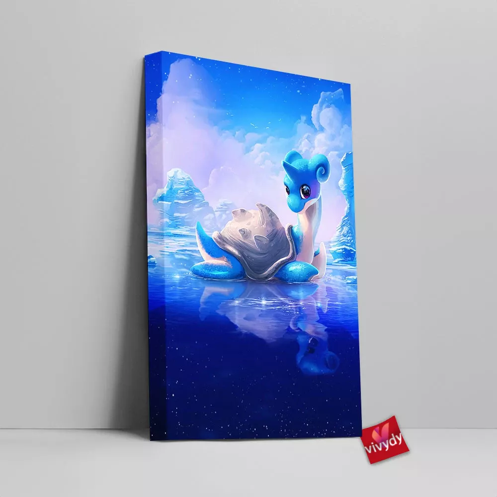 Lapras Canvas Wall Art