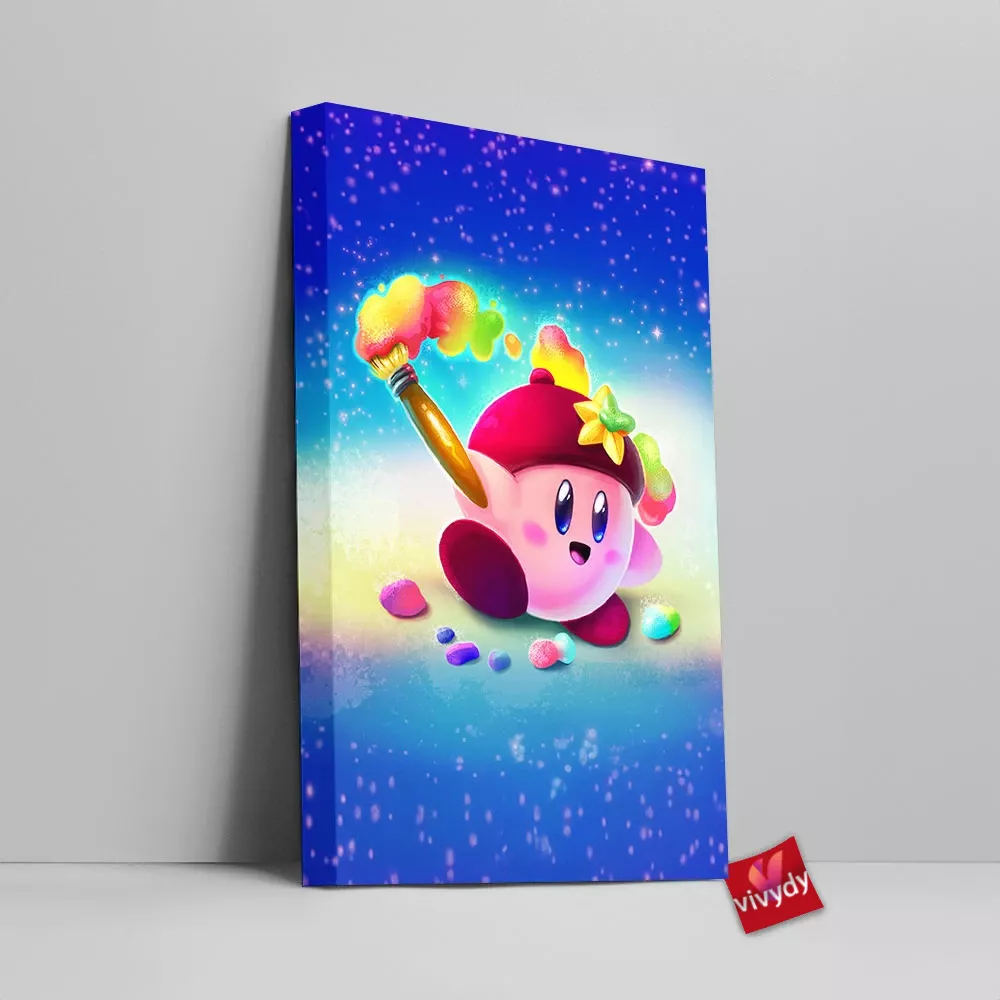 Kirby Canvas Wall Art