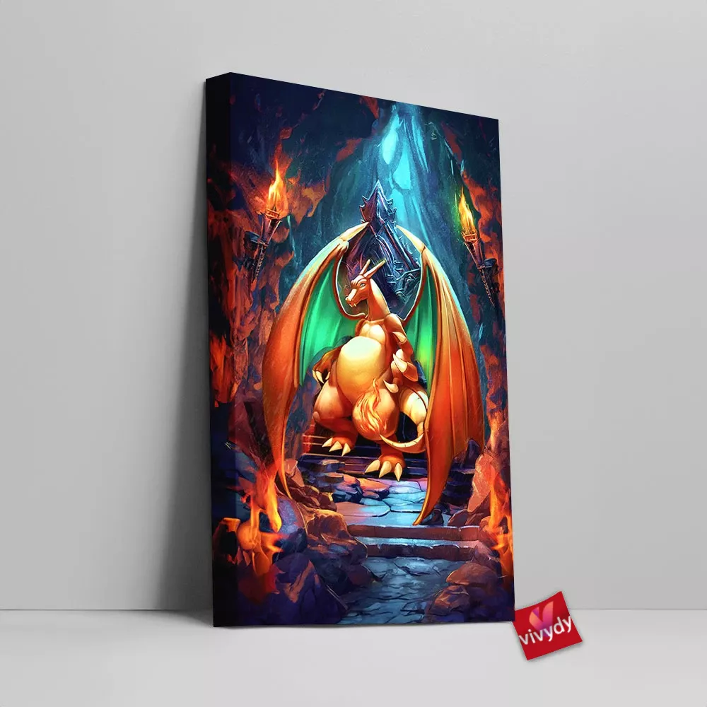 Charizard Canvas Wall Art