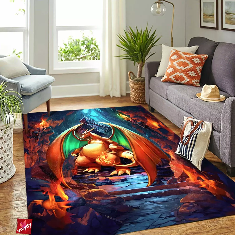 Charizard Rectangle Rug