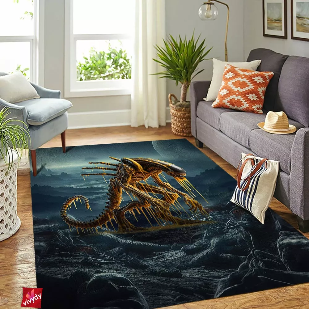 Alien Rectangle Rug