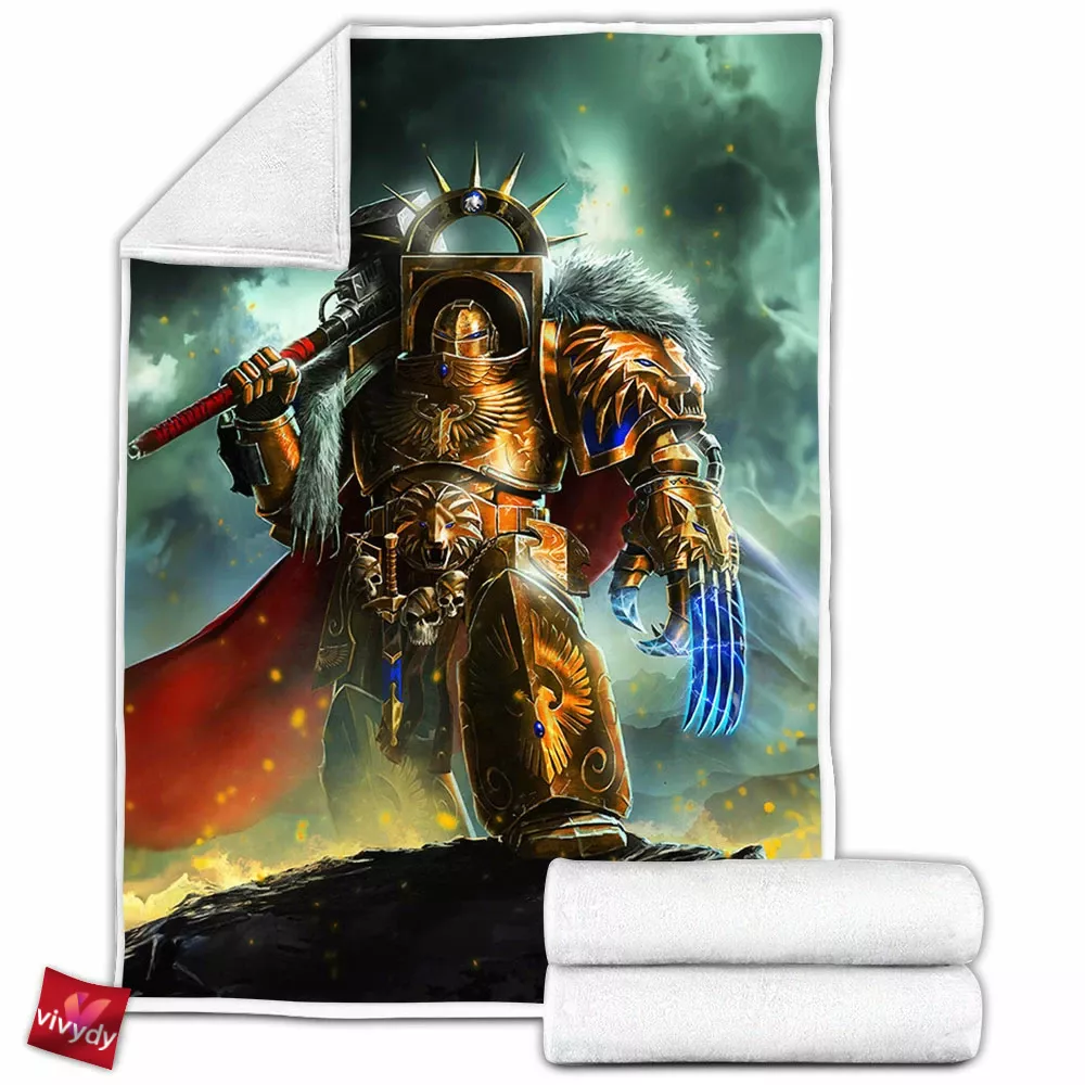 Warhammer 40k Fleece Blanket