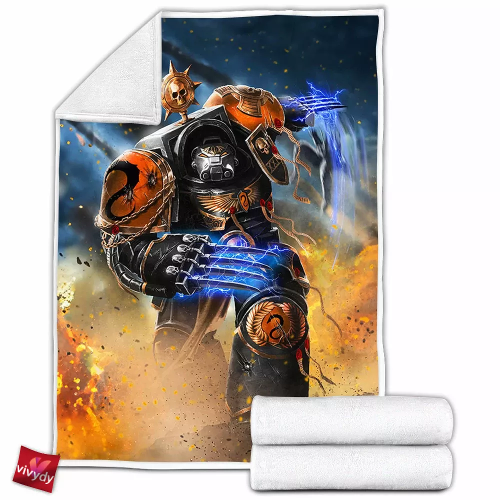 Warhammer 40k Fleece Blanket