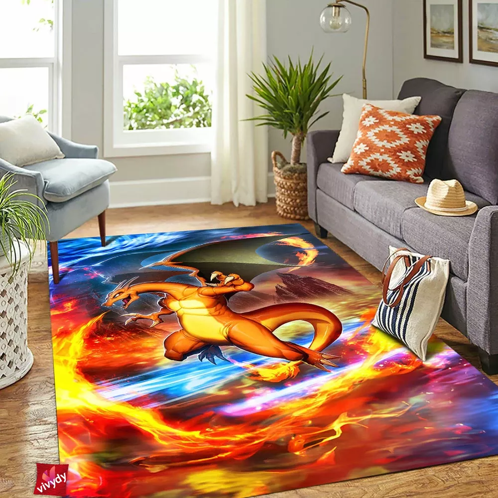 Charizard Rectangle Rug