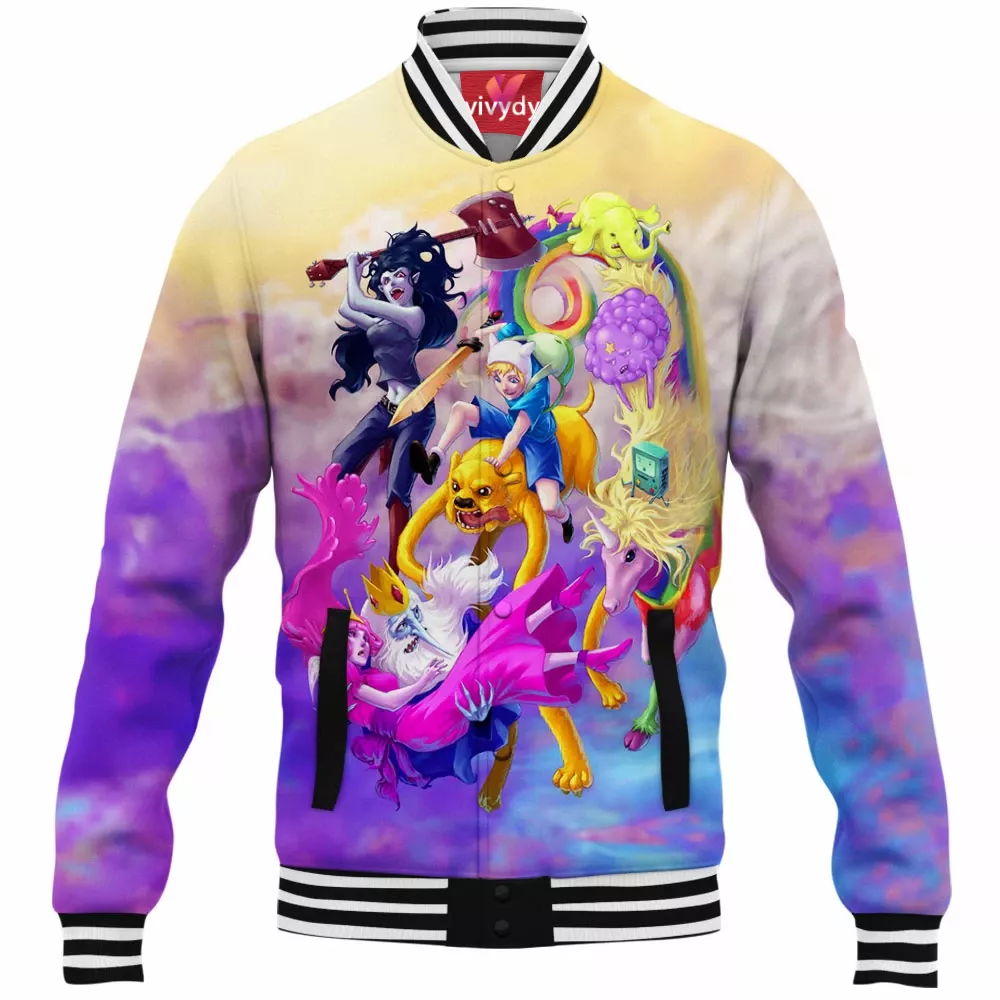 Adventure Time Baseball Jacket