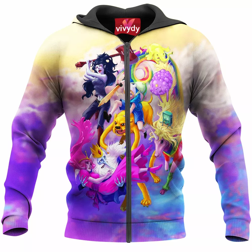 Adventure Time Zip Hoodie