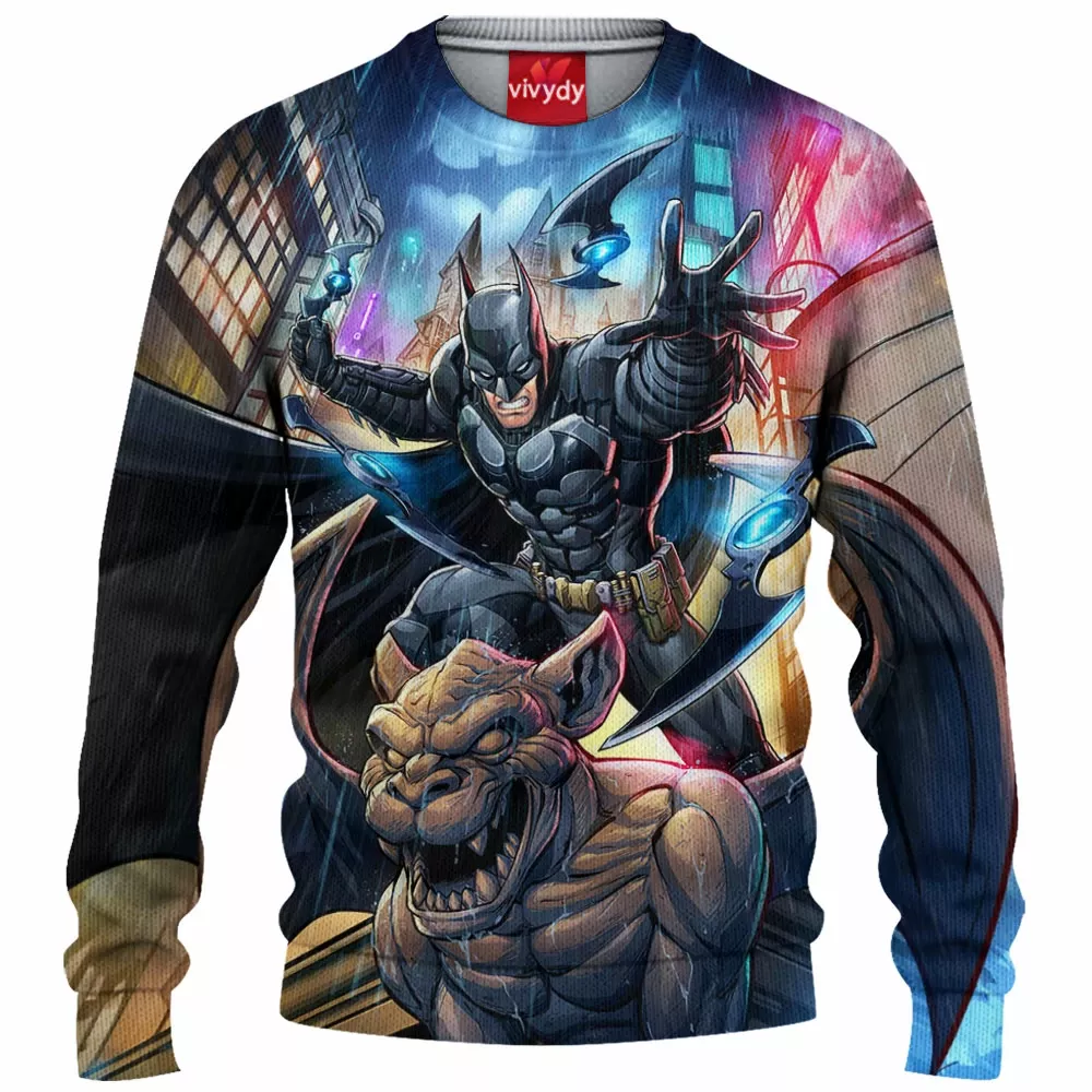 Batman Arkham Knight Knitted Sweater