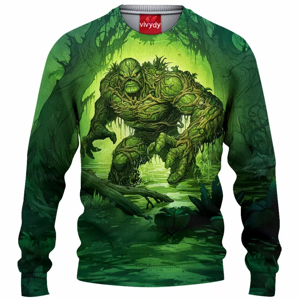 Swamp Thing Knitted Sweater