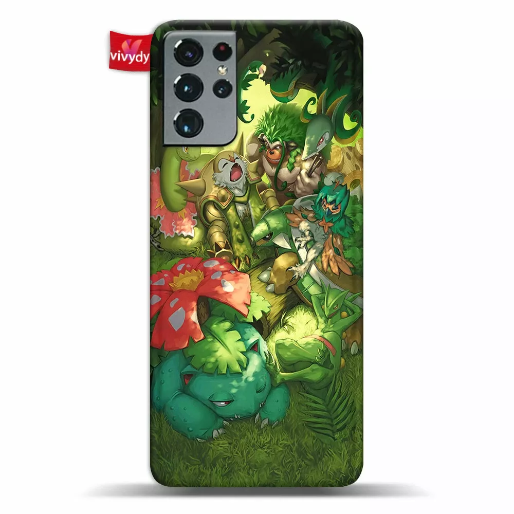 Green Pokemon Phone Case Samsung