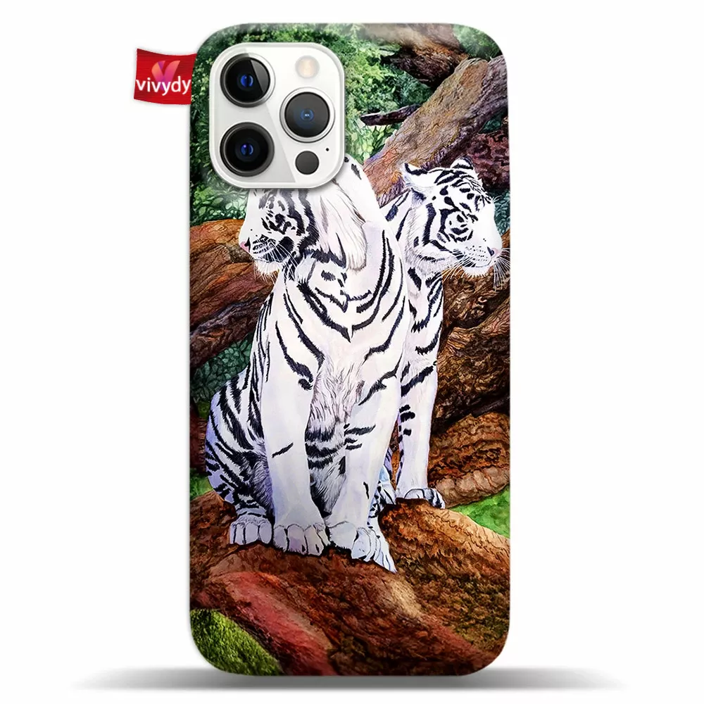 White Tiger Phone Case Iphone