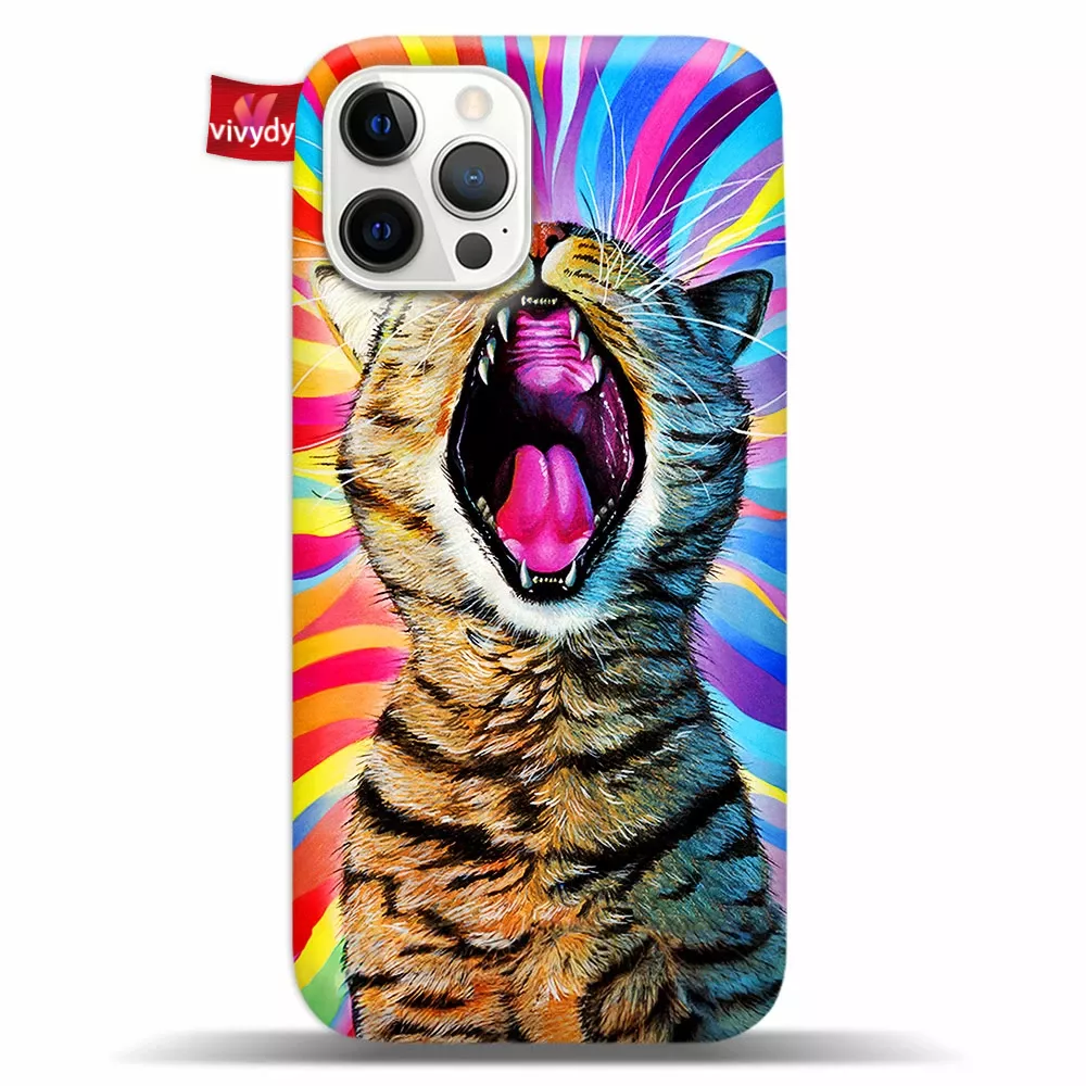 Yawn Cat Phone Case Iphone