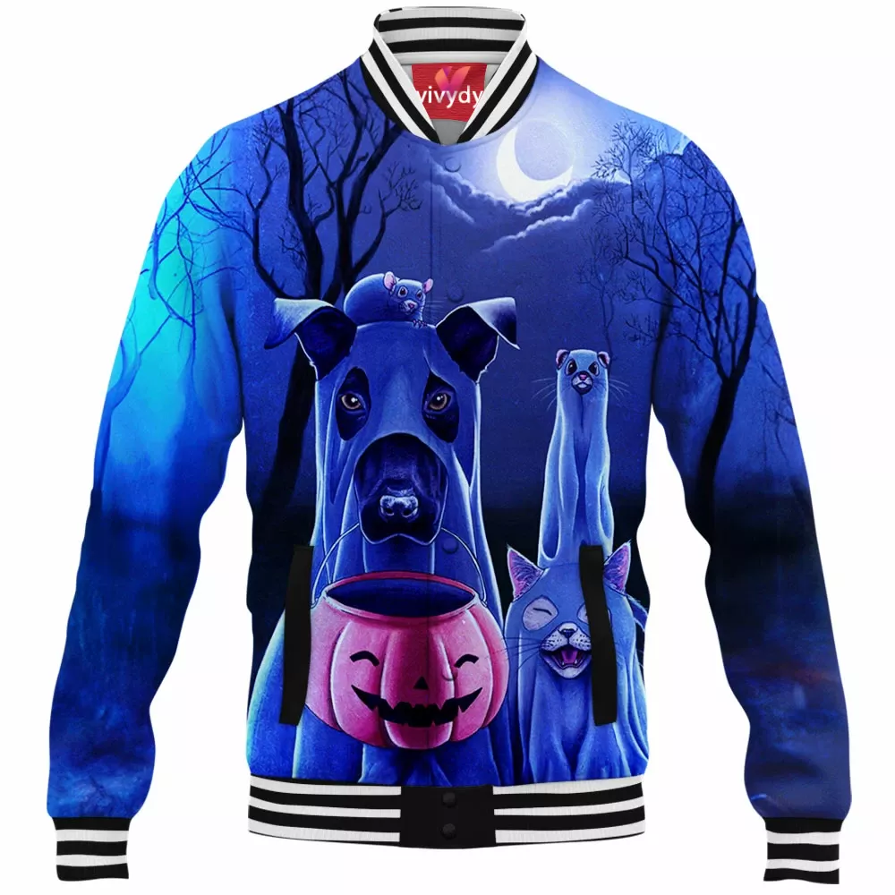 Trick Or Treat Baseball Jacket