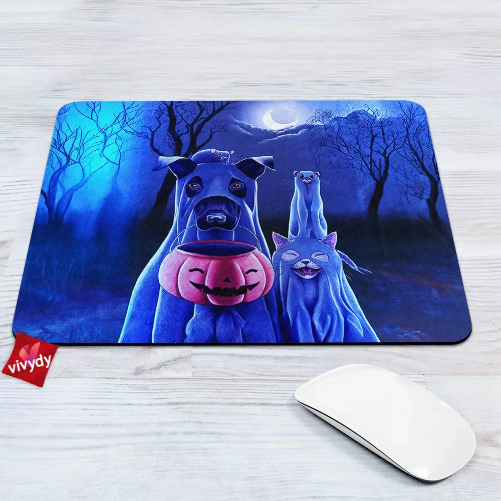 Trick Or Treat Mouse Pad