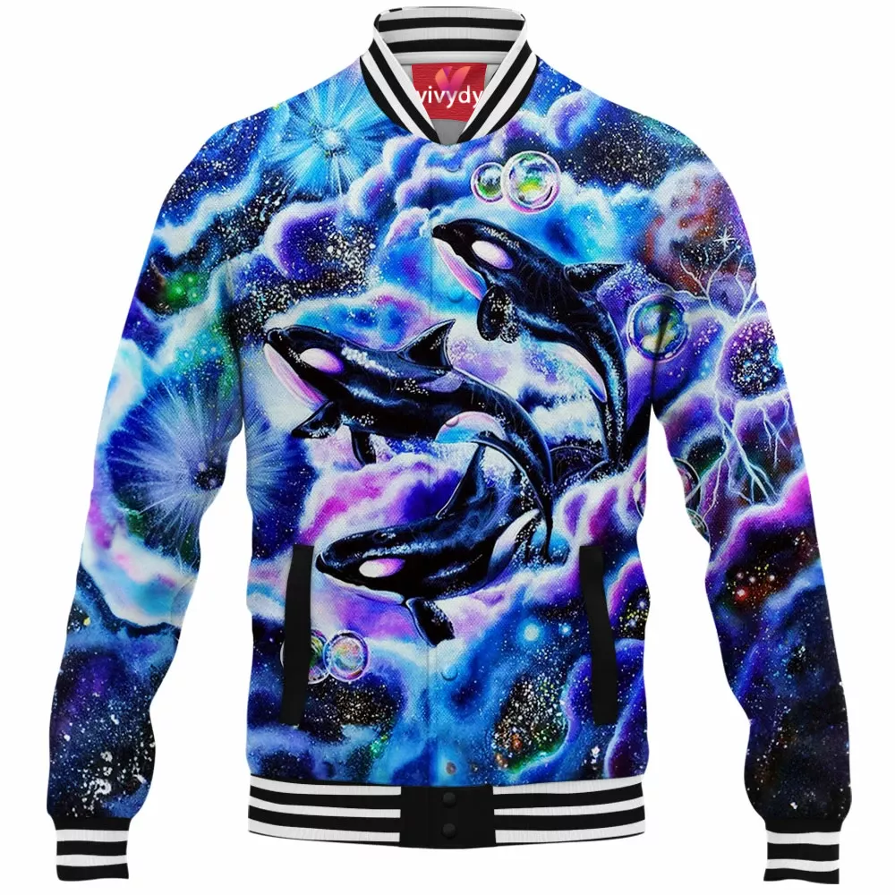 Galaxy Dolphins Baseball Jacket