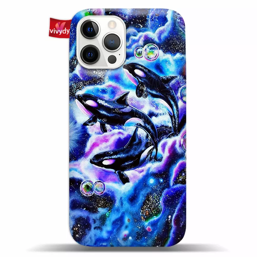 Galaxy Dolphins Phone Case Iphone