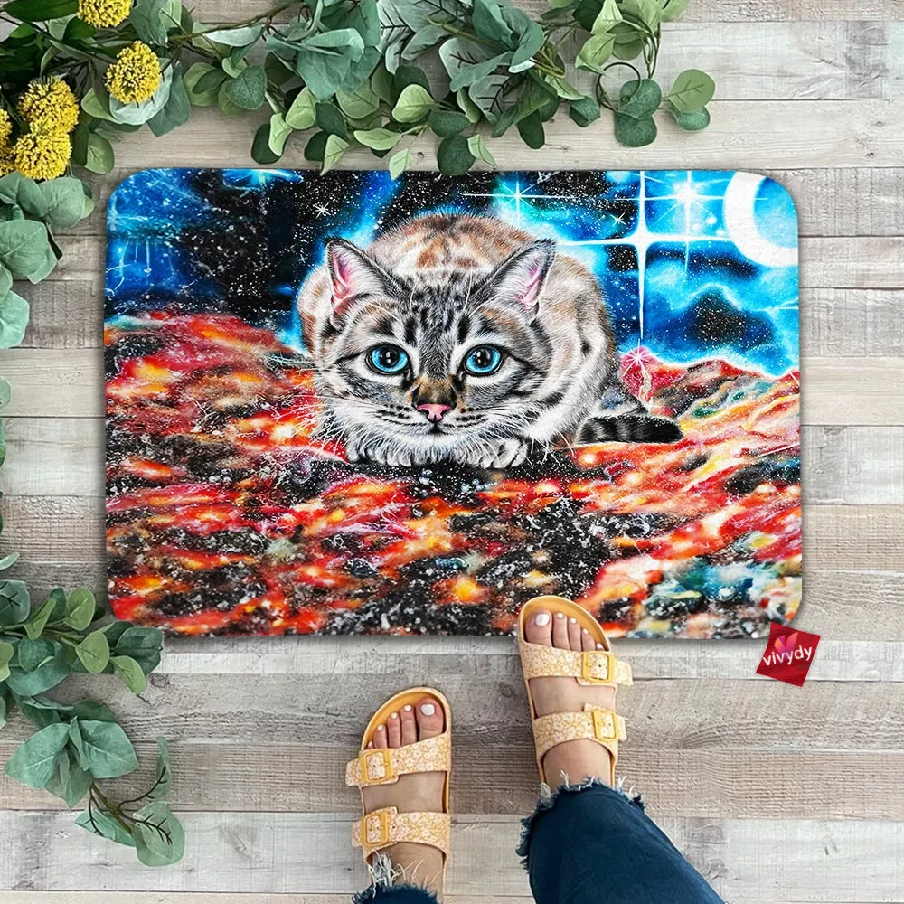 Space Cat Doormat