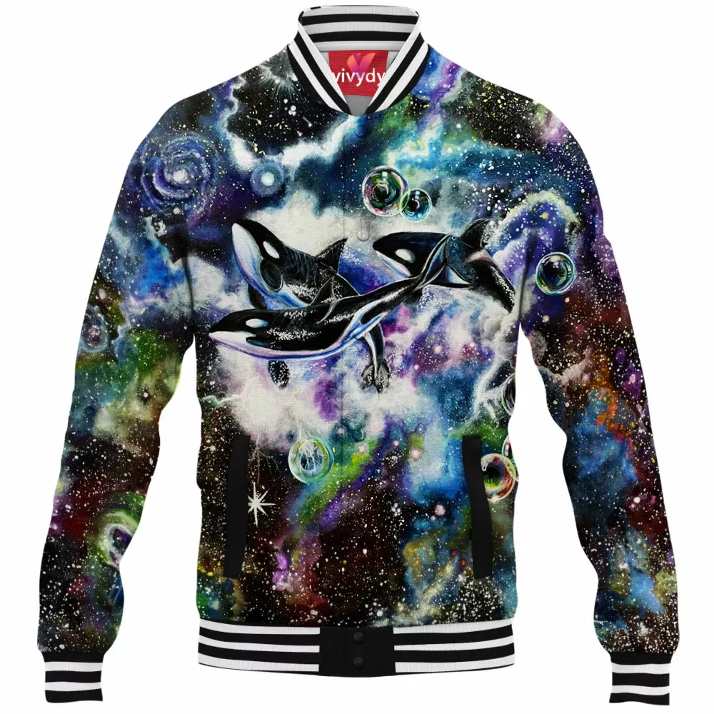 Galaxy Dolphins Baseball Jacket