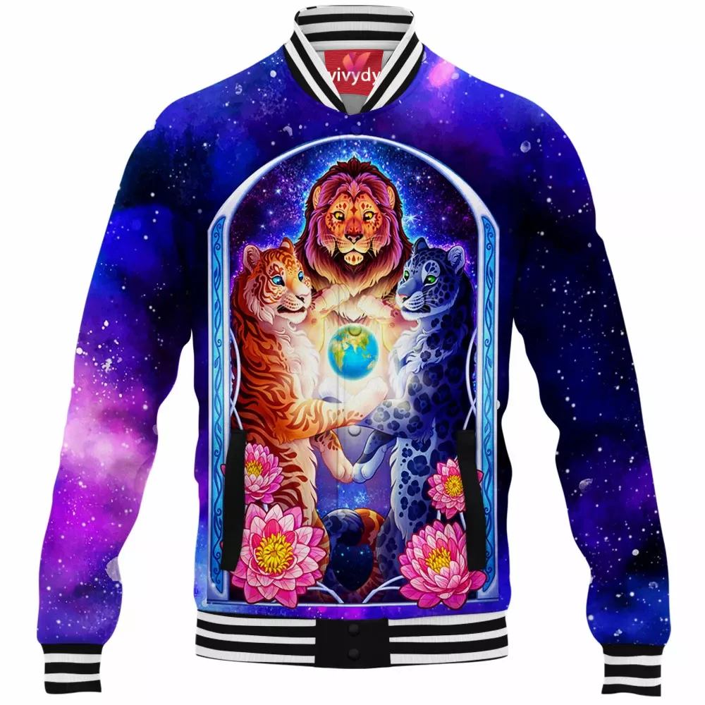 Eternal Big Cats Baseball Jacket