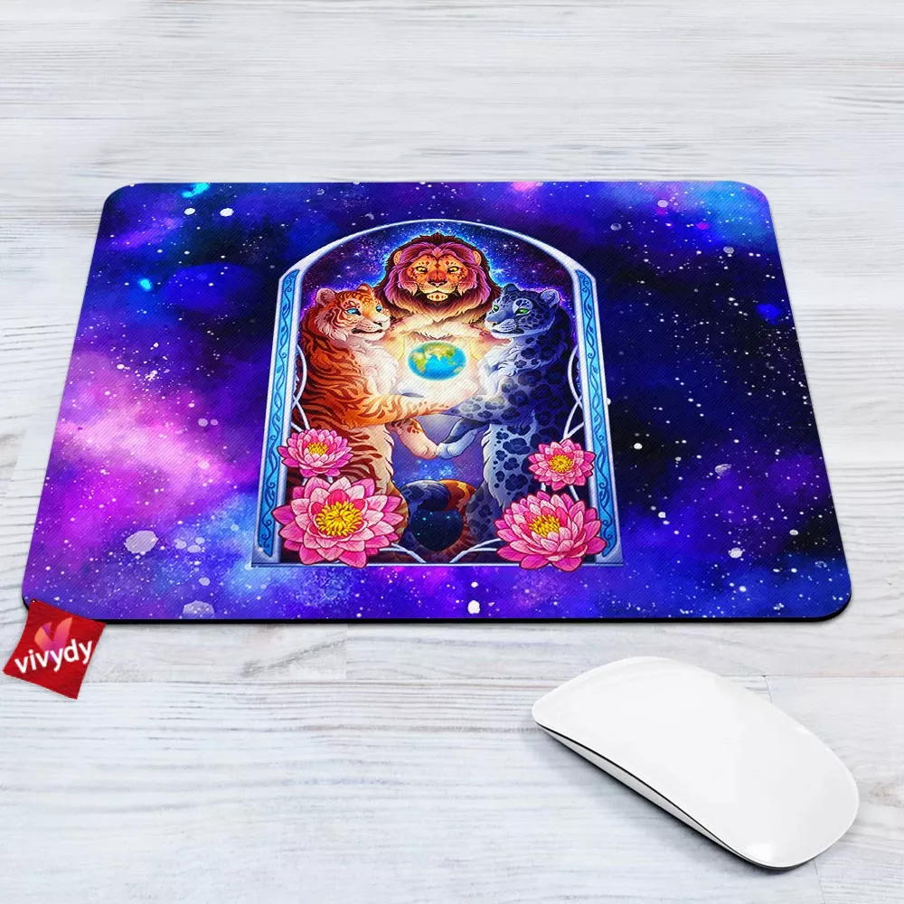 Eternal Big Cats Mouse Pad