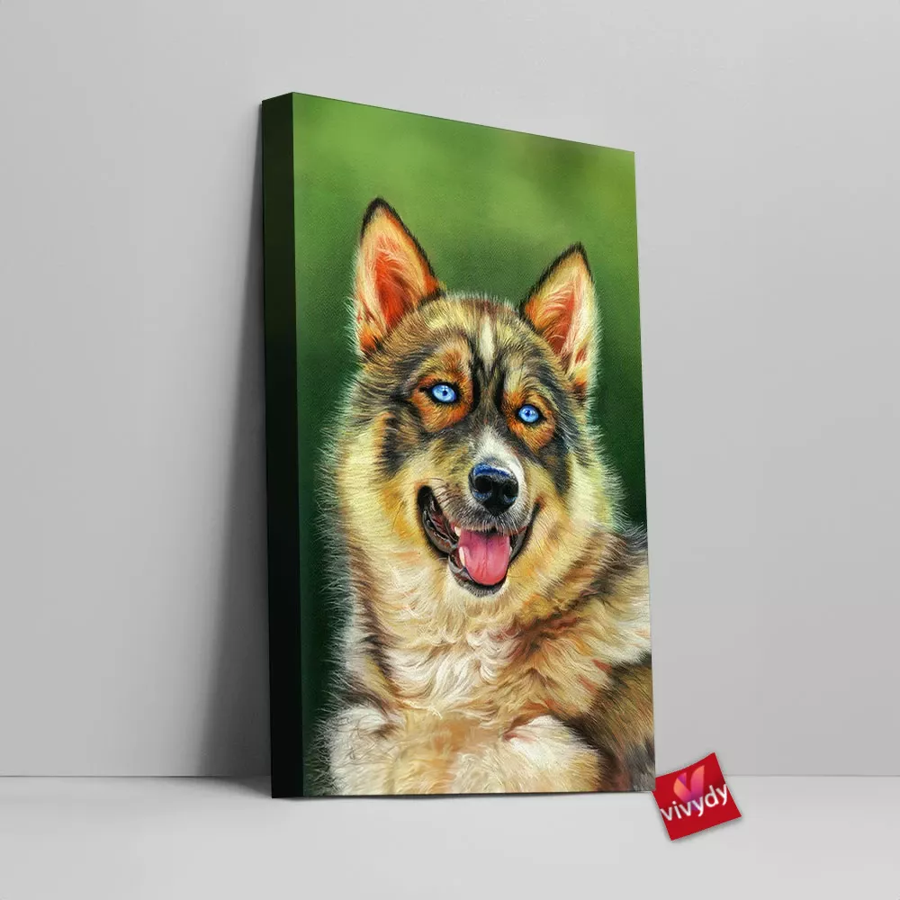 Dog Canvas Wall Art