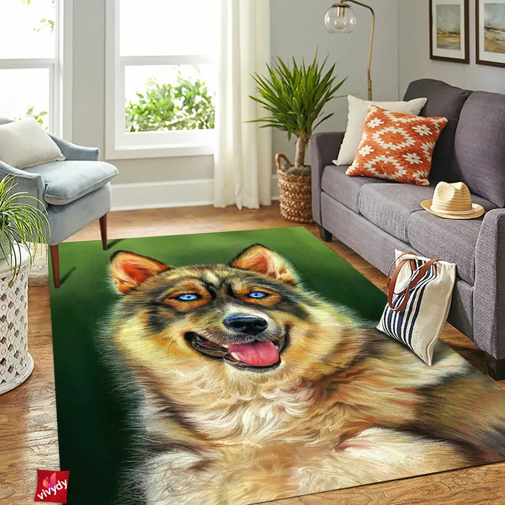 Dog Rectangle Rug