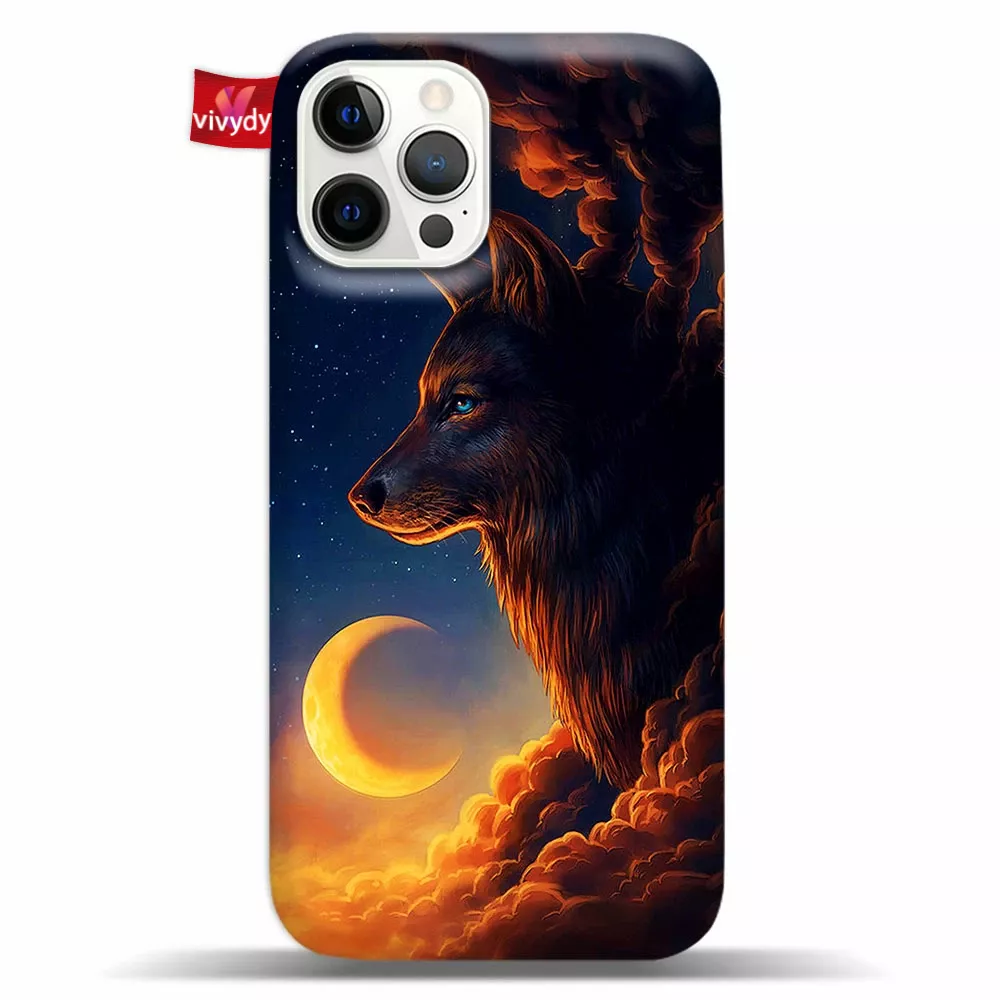 Night Guardian Wolf Phone Case Iphone