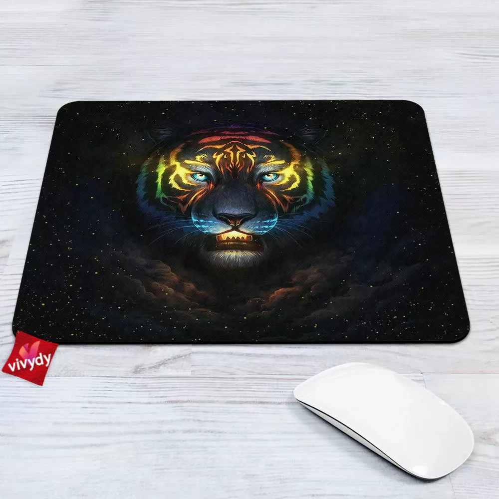 Galaxy Tiger Mouse Pad